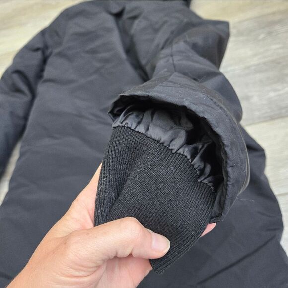 Zara hooded black winter long warm jacket size women's small - Picture 9 of 11